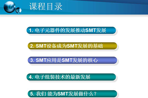 SMT專題講座-電子元器件的發(fā)展推動SMT發(fā)展